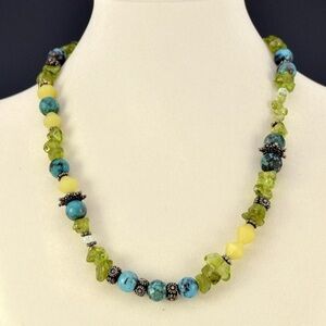 Vintage Glass Beaded Necklace